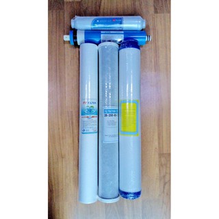 ไส้กรองน้ำ 20" 5 ขั้นตอน ตู้กดน้ำหยอดเหรียญ เครื่องกรองน้ำระบบ RO 150GPD water filter for Reverse Osmosis system