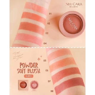 ♦️ของแท้·ส่งด่วน·ถูก♦️Nee Cara Powder Soft Blush #N320 : neecara นีคาร่า พาวเดอร์ ซอฟท์ บลัช x 1 ชิ้น days