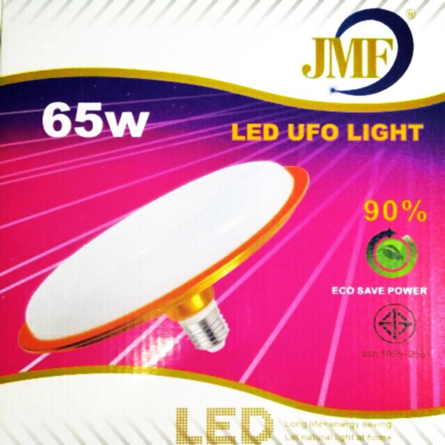 หลอดไฟ LED UFO ยี่ห้อ JMF 45 w,65 w