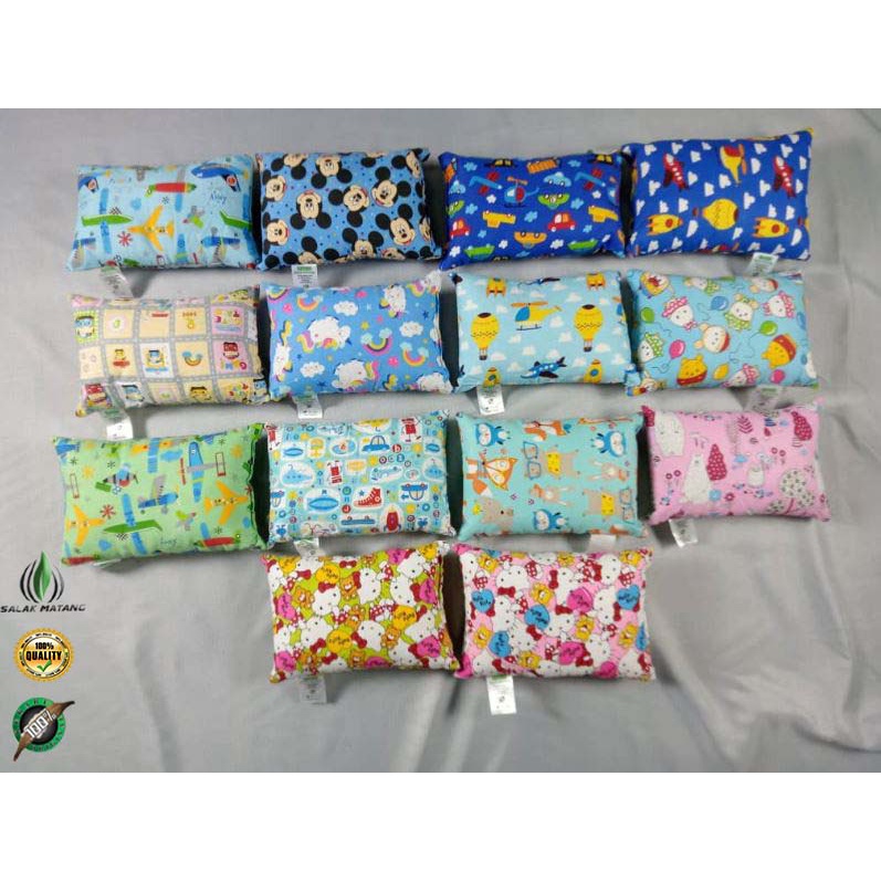 GREY BABY PILLOW / BABY PILLOW / NEWBORN BABY PILLOW / SMALL PILLOW