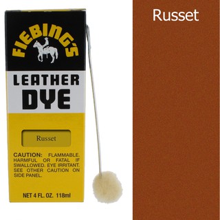 Fiebings Leather Dye สีย้อมหนัง Russet