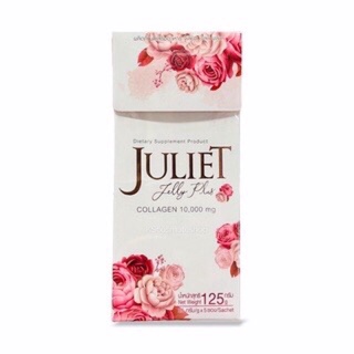 Juliet Jelly Plus เยลลี่จูเลียต คอลลาเจนจูเลียตเจลลี่พลัส คอลลาเจนแบบเจลลี่ กินง่าย ไม่คาว(1กล่อง 5 ซอง)