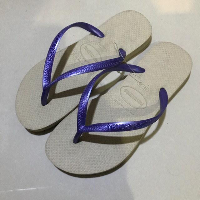 รองเท้าแตะรัดส้น ฮาวายานัส ของแท้ 100% Havaianas ไซส์ 35-36