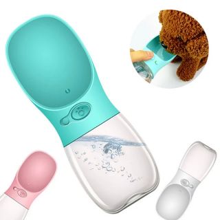 ส่งฟรี** ขวดน้ำสุนัขพกพา ขวดน้ำสำหรับหมาชอบเที่ยว สะดวก พกพาง่าย ไม่หกเลอะเทอะ