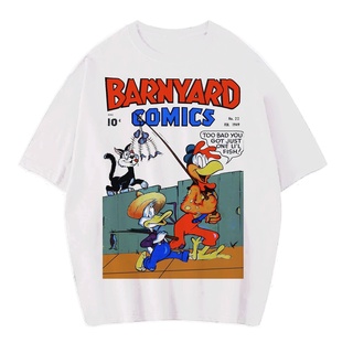 [100% Cotton] เสื้อยืด พิมพ์ลาย Barnyard VINTAGE TEE OVERSIZE สําหรับผู้ชาย