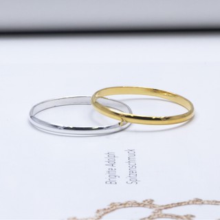 SNOWY MINIMAL แหวนเงินแท้ 925 Silver Jewelry แหวนมินิมอล แหวนปลอกมีด รุ่น RS3050