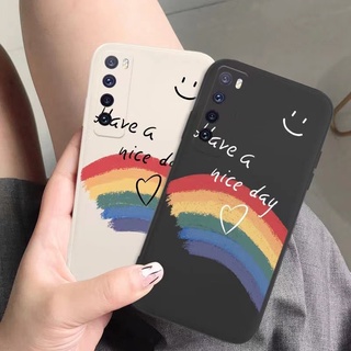 เคสโทรศัพท์มือถือแบบนิ่ม ลายสีรุ้ง สําหรับ Samsung A01 A03 CORE A53 S21 S20 FE S22 plus M23 A73 5G Note 20 ultra J7 prime j6 plus A21S A42 5G A23 4G