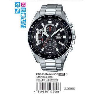 Edifice แท้ 💯% รุ่น EFV-550D นาฬิกาผู้ชาย