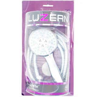 ฝักบัวสายอ่อน LUZERN B-3397D-I/C สีโครม ฝักบัว สายอ่อน LUZERN B-3397D-I/C โครม ผลิตจากพลาสติก ABS ชุบโครเมียม มีความแข็ง