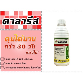 คาลารีส สารคุม กำจัดวัชพืชใบแคบในข้าวโพด อ้อย (มีโซไตรโอน + อะทราซีน) ตราซินเจนทรา ขนาด 1ลิตร