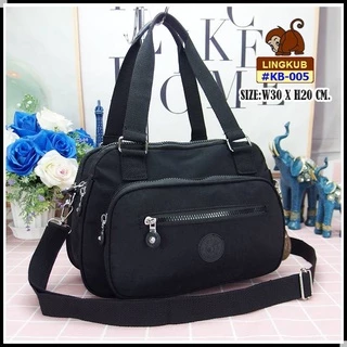ของแท้ กระเป๋าลิงคับ กระเป๋าสะพายข้างช่องเยอะ Ling kub 12นิ้ว รุ่น KB-005