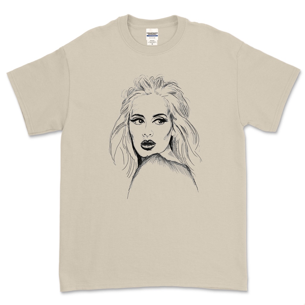 เสื้อยืด Adele - SKETCH