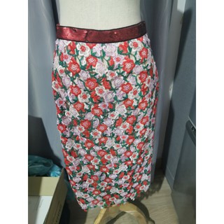 กระโปรง skirt งานปัก size L