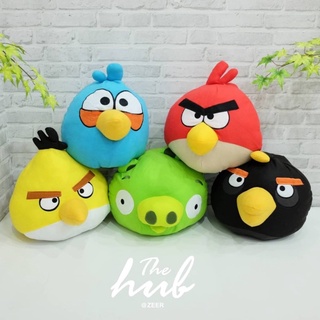 ลดกระหน่ำ🎉หมอนหน้า Angry Bird ใยสังเคราะห์ สีสันสดใส น่ารัก