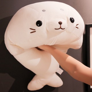 Aixini Super Soft Seal Plush ตุ๊กตาของเล่นกอด Squishy Pillow, Soft Seals Sea Lion ตุ๊กตาของเล่นตุ๊กตาสัตว์สำหรับเด็ก (ขนาด: 60 ซม.)