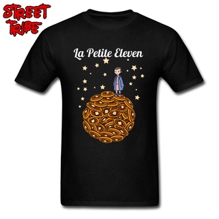 ผ้าฝ้ายคอกลมเสื้อยืด ผ้าฝ้าย พิมพ์ลาย Stranger Things The Little Eleven 3D สําหรับผู้ชาย 2021from S-4XL