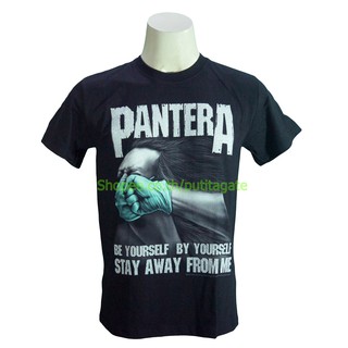 เสื้อวง Pantera เสื้อไซส์ยุโรป แพนเทอรา PTA1789 เสื้อวินเทจ ลายอมตะ