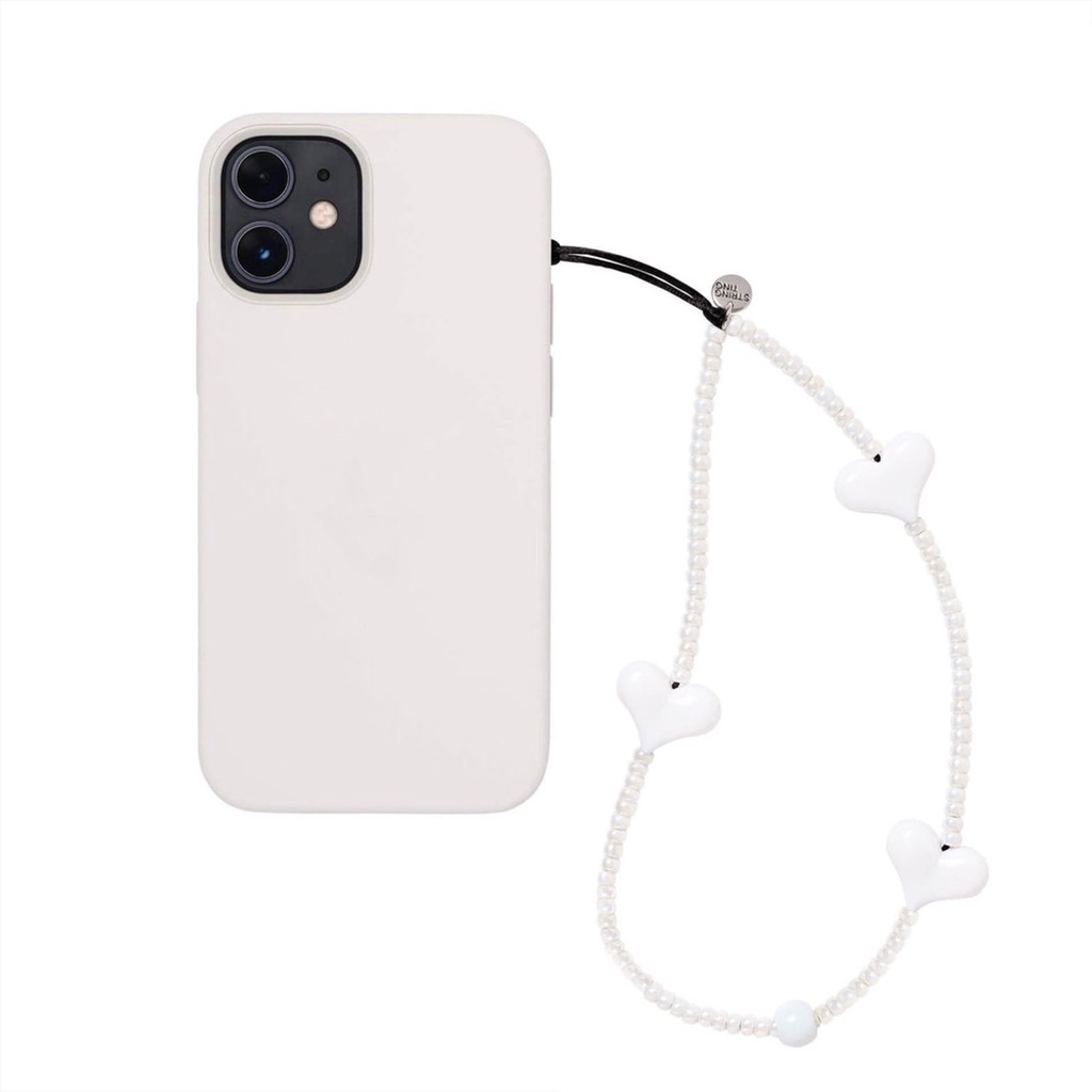 【STRING TING】 CANDY LOVE HEART WRISTLET PHONE STRAP Hearts