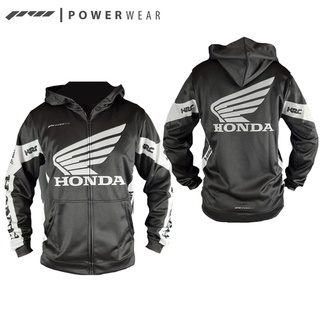 เสื้อมอเตอร์ไซค์มีฮู้ด PWS63 : HONDA