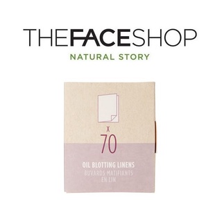 [THE FACE SHOP] Fmgt Daily Beauty Tools Oil Blotting Linens (70 Sheet)  เครื่องมือความงามประจําวัน ผ้าลินินซับมัน  สินค้าเกาหลีแท้ๆส่งตรงจากเกาหลี