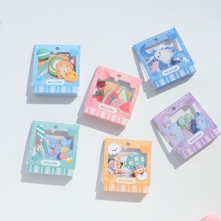 1pc Tierrado Summer Ocean Fruit Cake Handbook Sticker DIY Stationery Photo Album Cut Book Decoration Writable Sticker Pack
