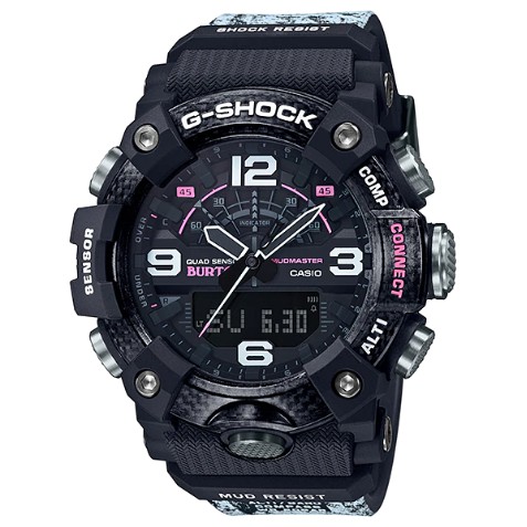 Casio G-Shock นาฬิกาข้อมือผู้ชาย สายเรซิ่น รุ่น GG-B100BTN,GG-B100BTN-1A BURTON LIMITED EDITION - สี