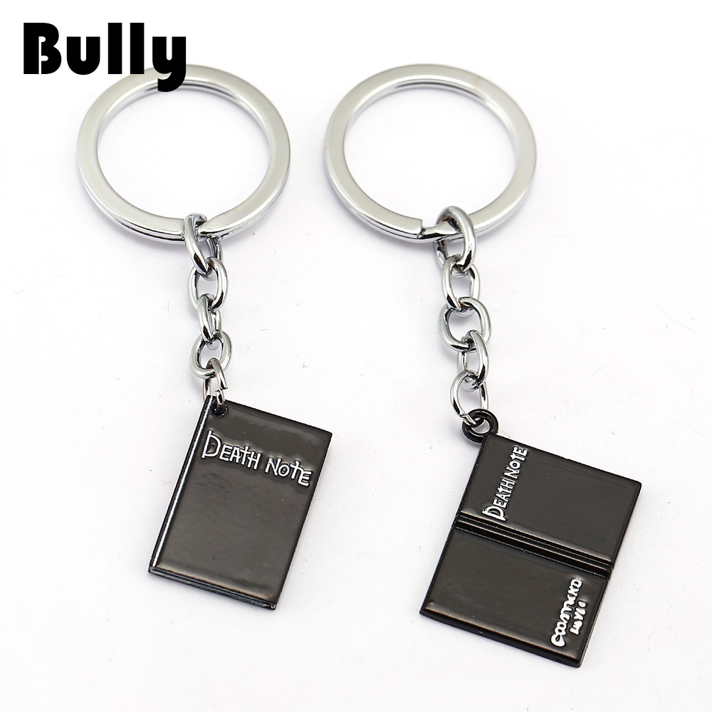 ประณีตพวงกุญแจCreative oular Anime DEATH NOTE Keychain Retro Black ...