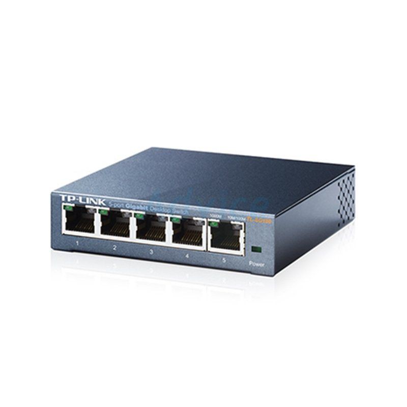 Reyee RG-ES105GD Gigabit Switch 5 Port แบบ Desktop Case เหล็ก