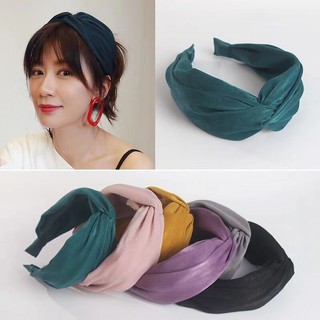 ใหม่แฟชั่นเครื่องประดับหญิงที่คาดผมกว้างเครื่องประดับผมnew Fashion Accessorise wide Brimmed Head Hoop Female  Hairband