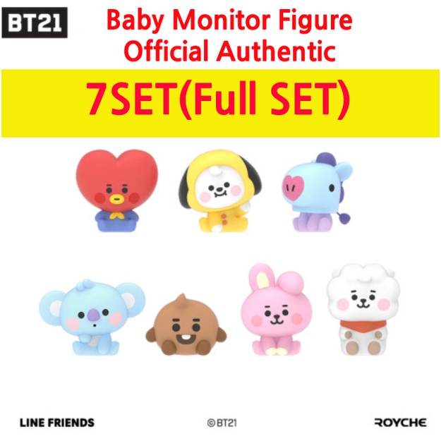 (7🏠 Full SETBTS BT21 Official Baby MONITOR Figure สินค ้ าของแท ้ สินค ้ าพร ้ อมสต ็ อก