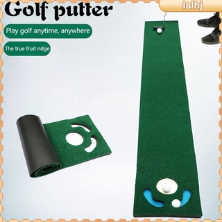 [ราคาจำกัดเวลา] Golf Putting Golf Mat Chipping Mat Training Aids Pad for Indoor