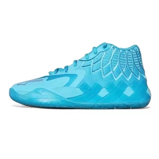 Ua Midcut Basketball Shoes Puma MB.01 รองเท้าผ้าใบลําลอง สําหรับผู้ชาย เหมาะกับการเล่นกีฬา