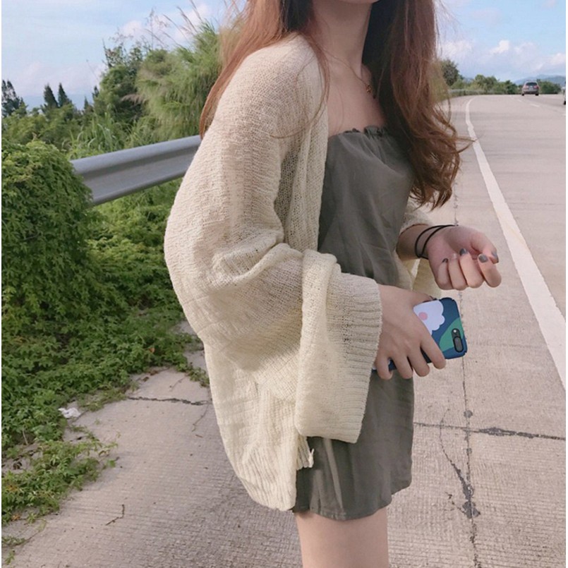 เสื้อไหมพรมแขนยาวผู้หญิง พร้อมส่ง