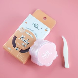 HELLO NUDE STICK EYELIDS TAPE สติ๊กเกอร์ติดตาสองชั้นเนื้อซิลิโคน