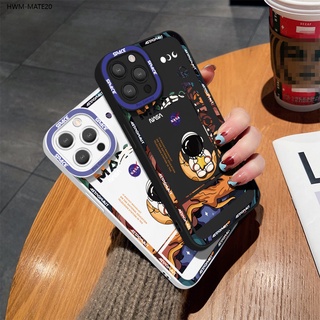 Huawei Mate 20 Pro เคสหัวเว่ย สำหรับ Cartoon Space Airman เคส เคสโทรศัพท์ เคสมือถือ Shockproof Case Back Cover Protective TPU Shells