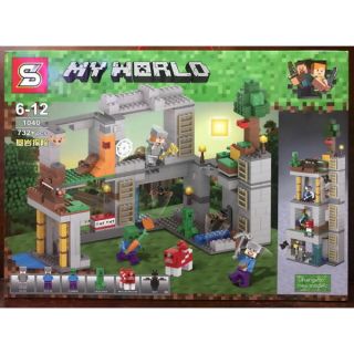 เลโก้ SY 1040 (MY WORLD 2IN 1)จำนวน 732+ ชิ้น