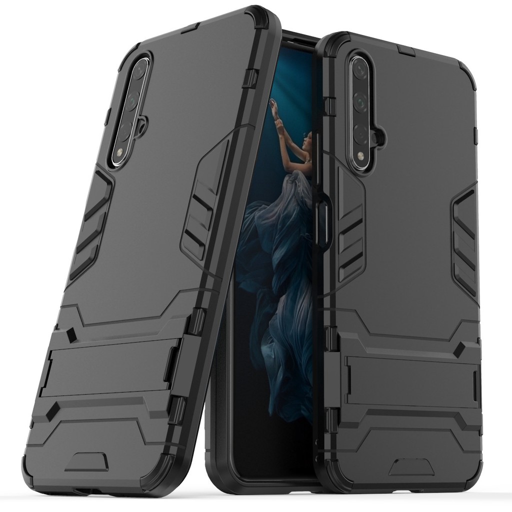 เคส Huawei Nova 5T Magnetic Ironman ขาตั้งกันกระแทกเคสโทรศัพท์แบบแข็ง Huawei Nova 5T Nova5T Case
