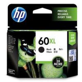 Original HP 60XL (CC641WA) ดำ , HP 60XL CC644W Tri-Color Deskjet D2560/F4230/F4250/F4280 AIO Photosmart C4680/C4780