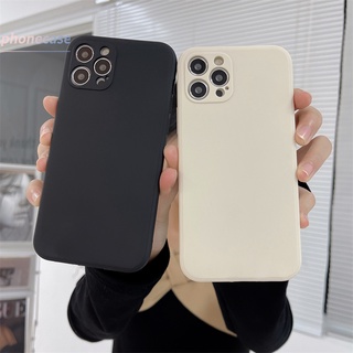 เคส Xiaomi Redmi POCO C3 X3 NFC X3 PRO M3 Redmi 9 9C NFC 9A 9i 9T 9AT 9 PRO Power 10X POCO M2 PRO Redmi Note 9 8 10 10S 9 PRO MAX 9S Classic Black and White Pure Color Silicone Shockproof เคสโทรศัพท์มือถือ