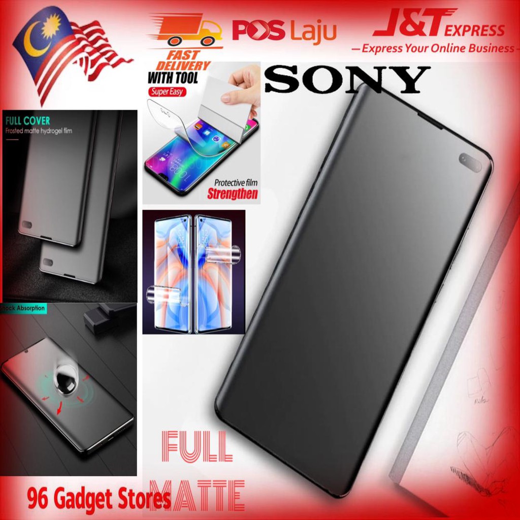 SONY P1C/PS3/PSP GO/PSP/PSV/S302C/S36H/S39H/S50H/S55T/SK17i/S718i/S721i Hydrogel Screen Protector Ma