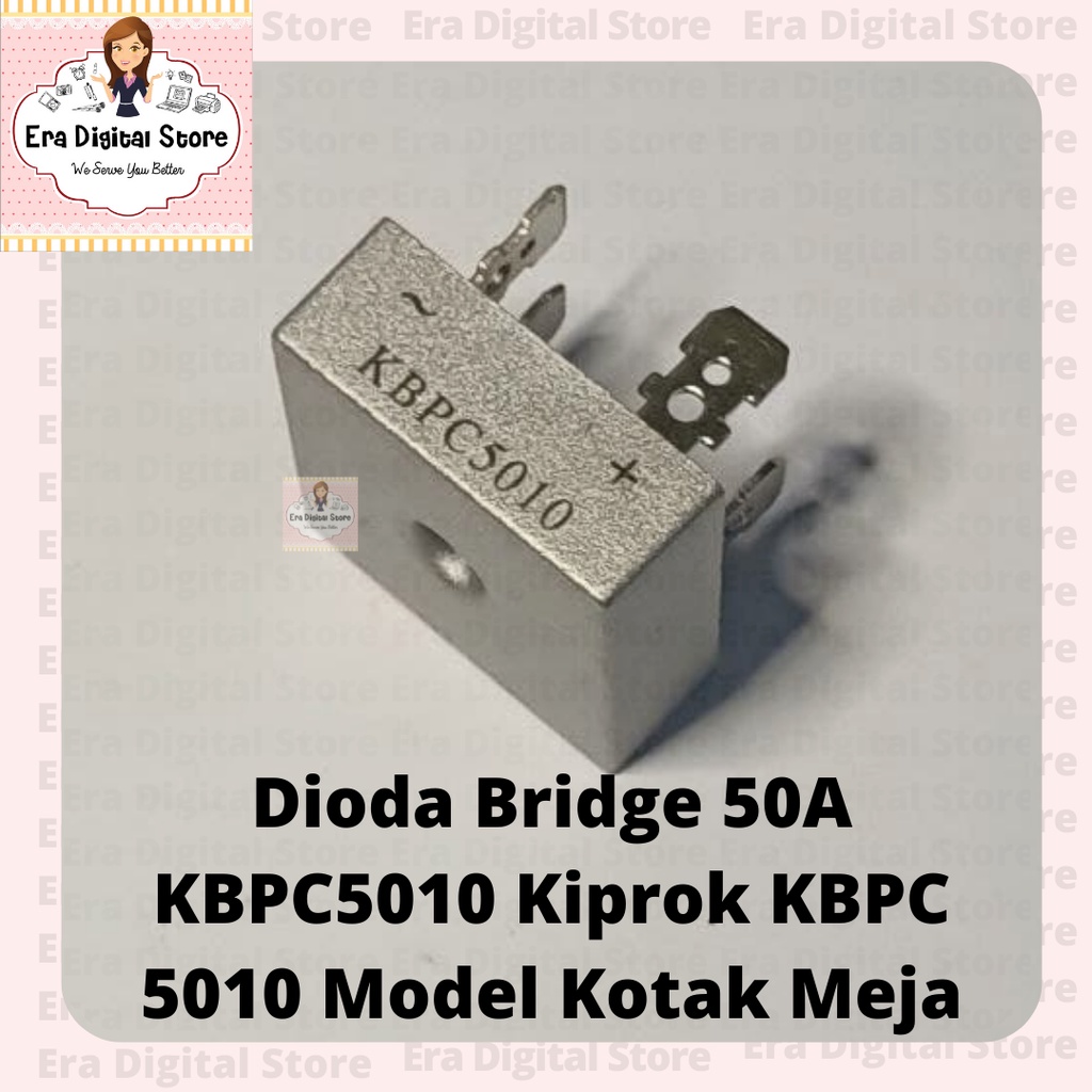 Diode Bridge 50A KBPC5010 Kiprok KBPC 5010 รุ่นกล่องตาราง