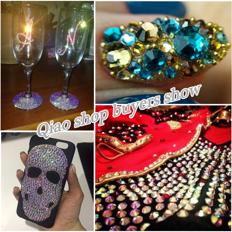 หินคริสตัล พลอยเทียม แสงแดด สําหรับเย็บผ้า DIY - รูปที่ 3