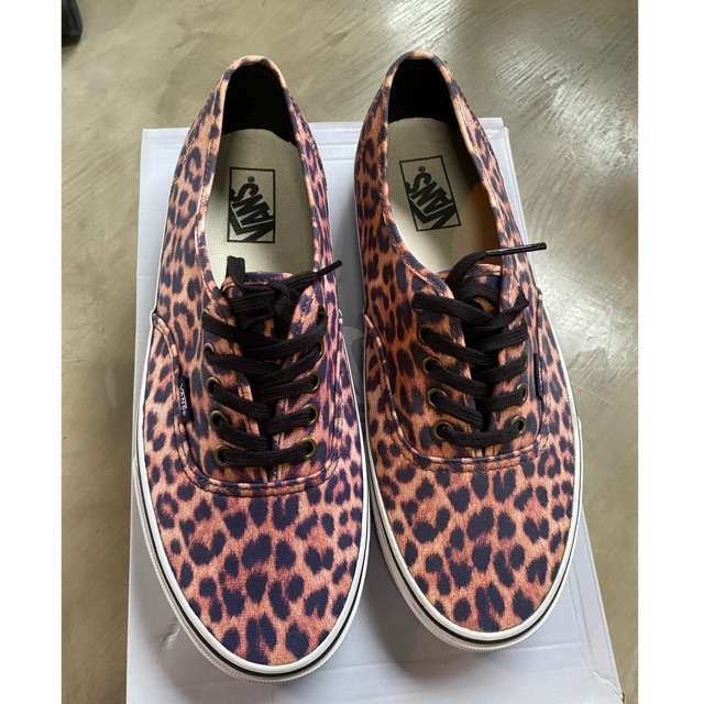 leopard vans size 9