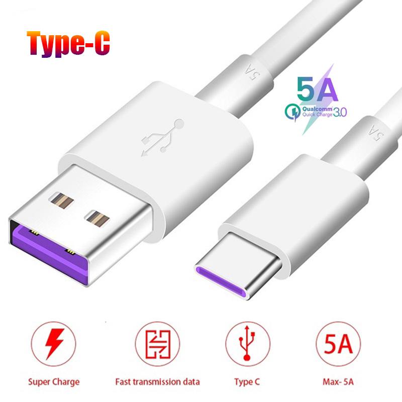 สายชาร์จ Usb Type C สำหรับ Android หัวเว่ย Xiaomi 5A