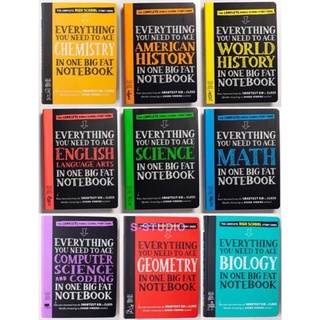 Everything You Need to Ace Biology Computer Science Chemistry Geometry in One Big Fat Notebook Big Fat Notebooks