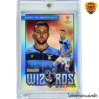 2020-21 Topps Merlin Chrome UEFA W-SMS Sergej Milinković-Savić - SS Lazio Wizards of the Pitch