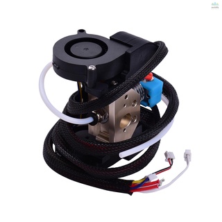 [In Stock] Ender Full Assembled Extruder Hotend ชุดพัดลมระบายความร้อนอะลูมิเนียม 0.4มม. 24V เข้ากันได้กับ Creality Ender-3/Ender-3 Pro 3D Printer