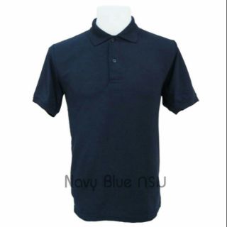 เสื้อโปโล Tong Polo ผ้าTCแท้ เนื้อSupersoft &amp; ExtraCool  สีกรม ดำ ขาว เทาดำ