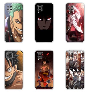 เคส for Samsung Glaxy A42 5G case Anime Naruto &amp; One Piece Soft TPU เคสซิลิโคนอ่อนนุ่ม Cover Transparent Painting Phone Cover