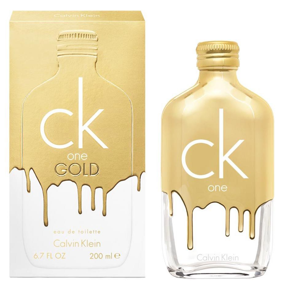 CK One Gold ขนาด 200 ml. กล่องซีน